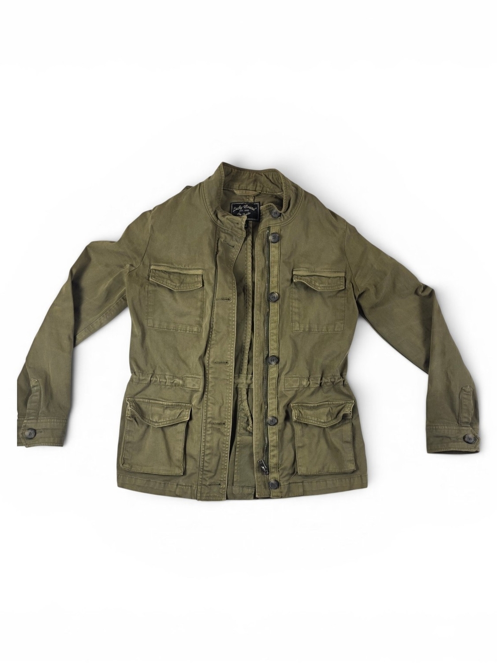 Lucky Brand Olive Utility Jacket for Women - Picture 2 of 7
